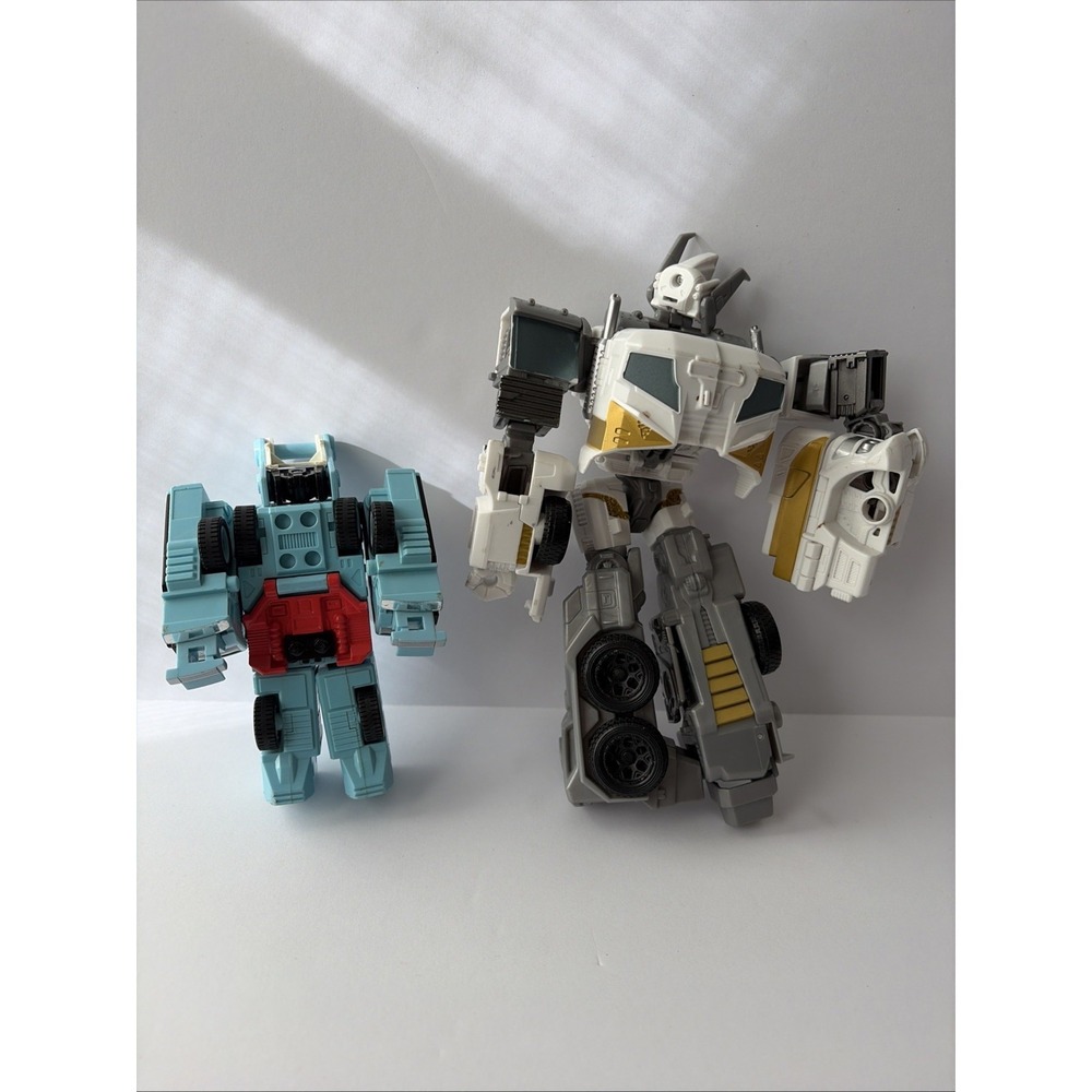 Lot of‎ 2 Transformers G1 Hot Spot 1986 & Battle Core Optimus Prime 2014